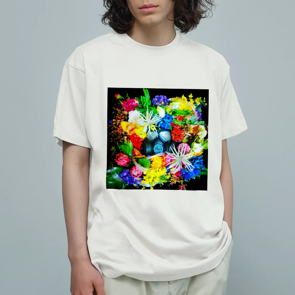 art0+のlive or die オーガニックコットンTシャツ