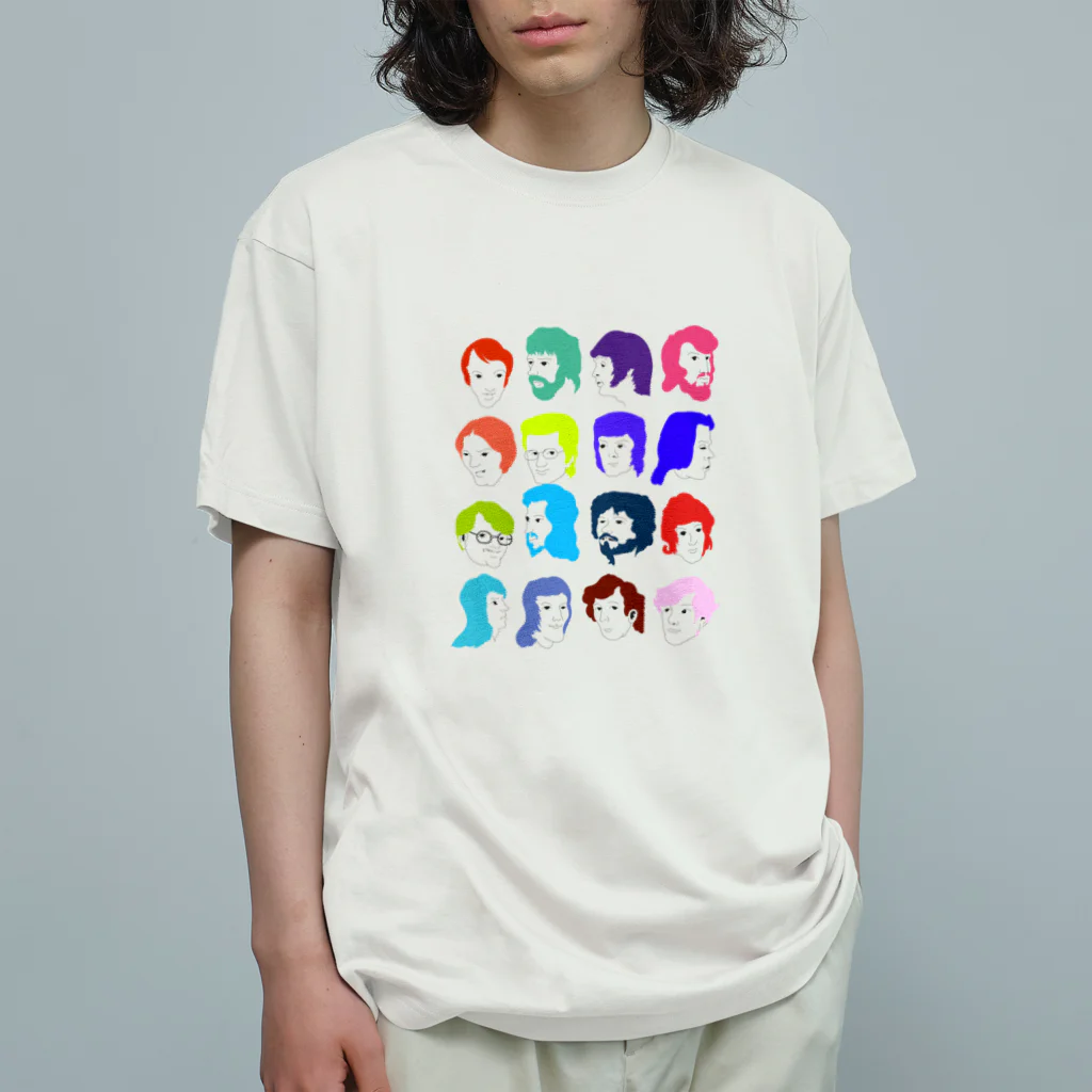 kariswhoのup-do オーガニックコットンTシャツ