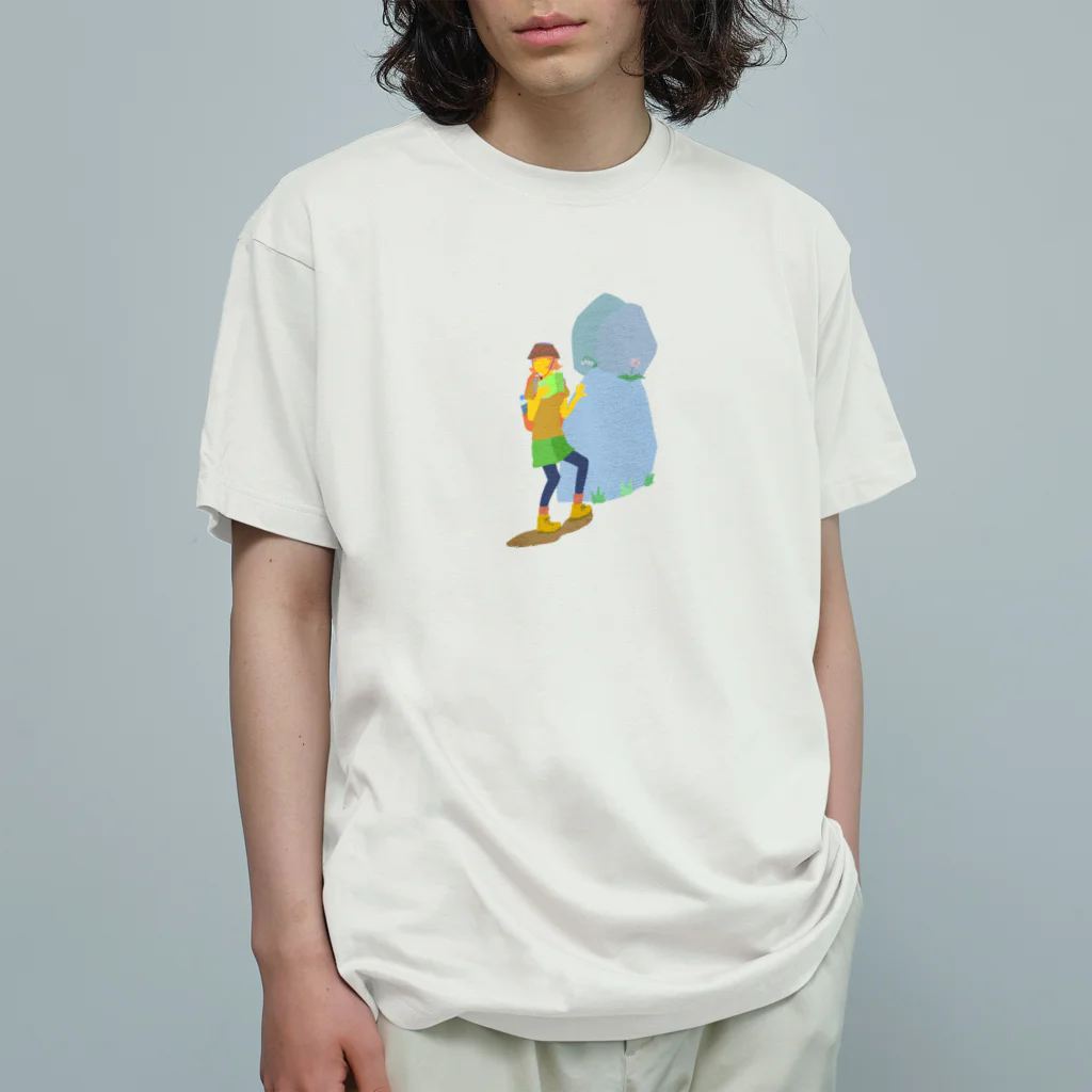 まみっこのお店のMother Land, Father Heaven and Mountains. オーガニックコットンTシャツ