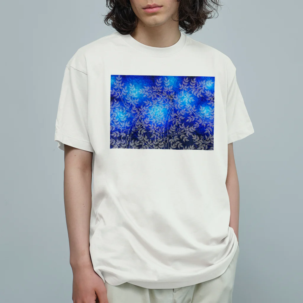 Caoli design shopの森の猫たち オーガニックコットンTシャツ