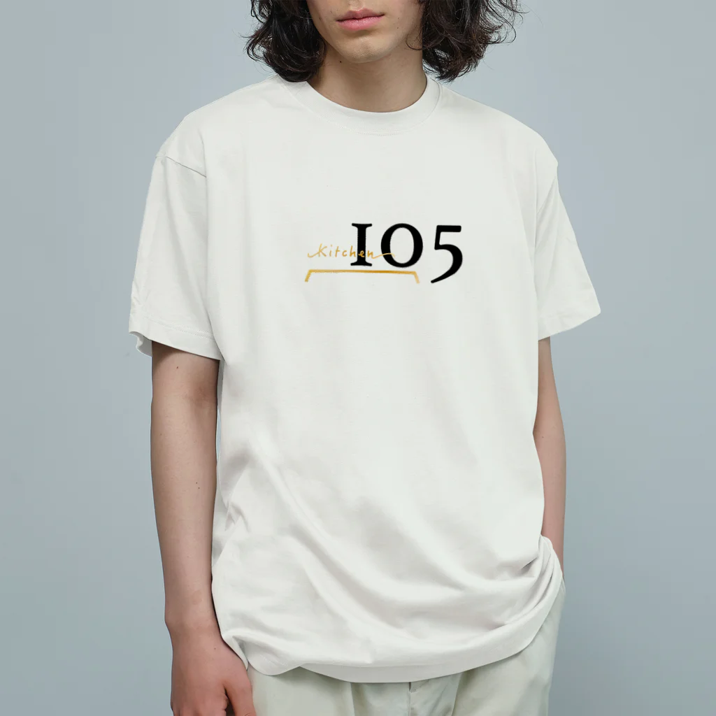 nibbles & 105のkitchen 105 オーガニックコットンTシャツ