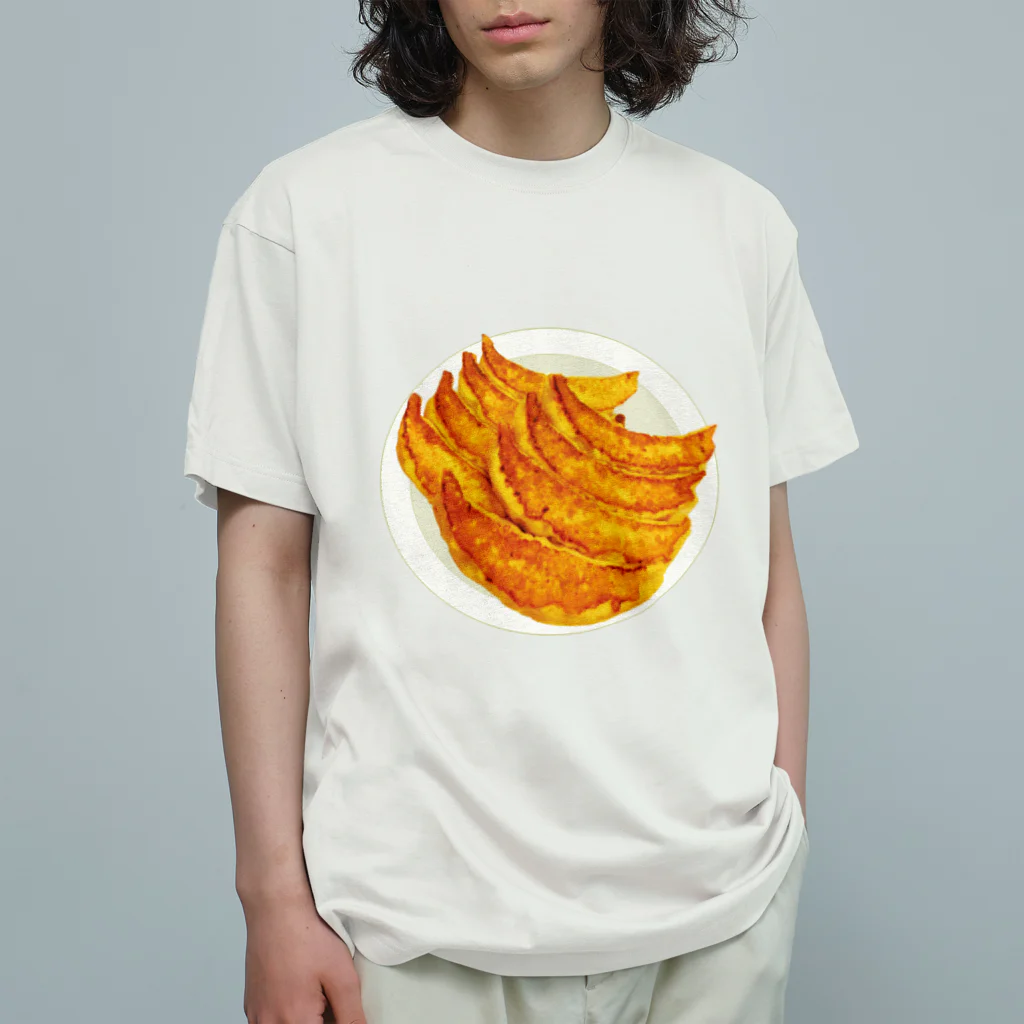 ハヤシ屋のギョーザです Organic Cotton T-Shirt