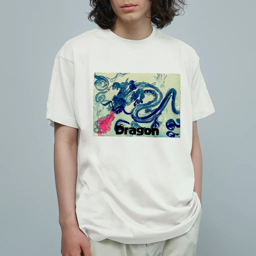 水彩屋のDragon Organic Cotton T-Shirt
