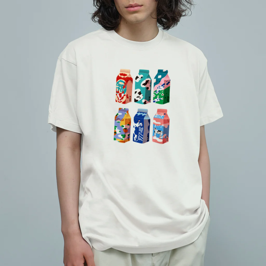 HOHOEMI🍋のモーモーミルク Organic Cotton T-Shirt