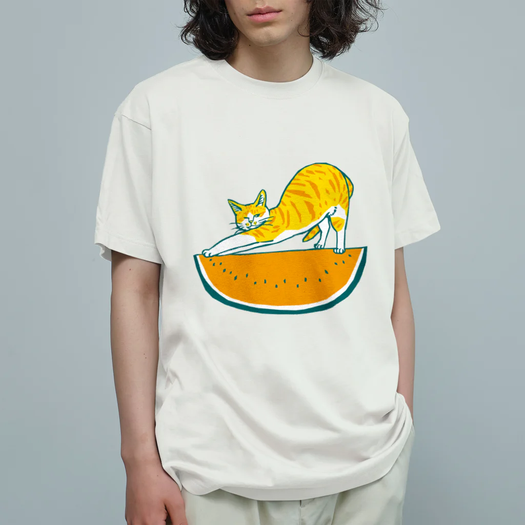 喫茶こぐまやの夏が始まるよ オーガニックコットンTシャツ