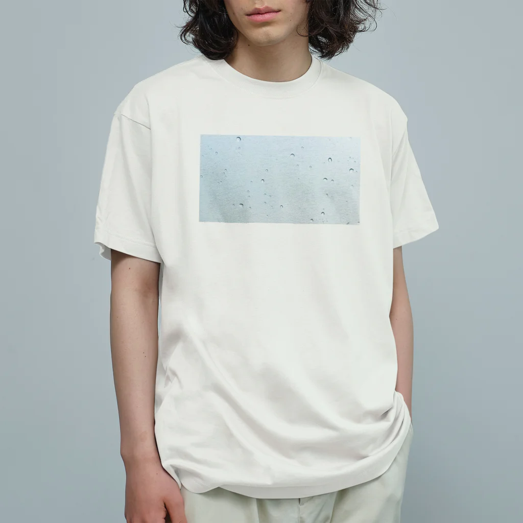 ちょこっとのrain drop Organic Cotton T-Shirt