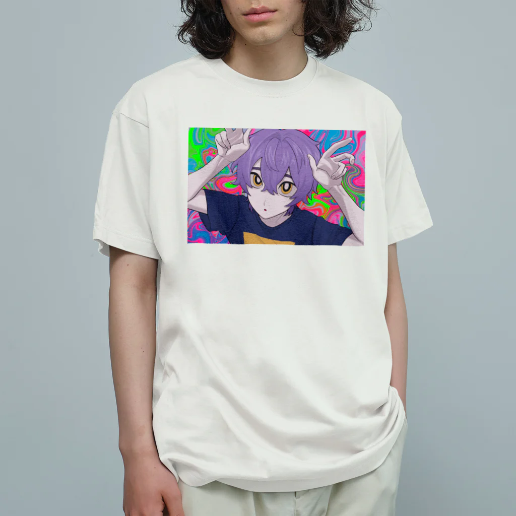 Mag太のぴーす オーガニックコットンTシャツ