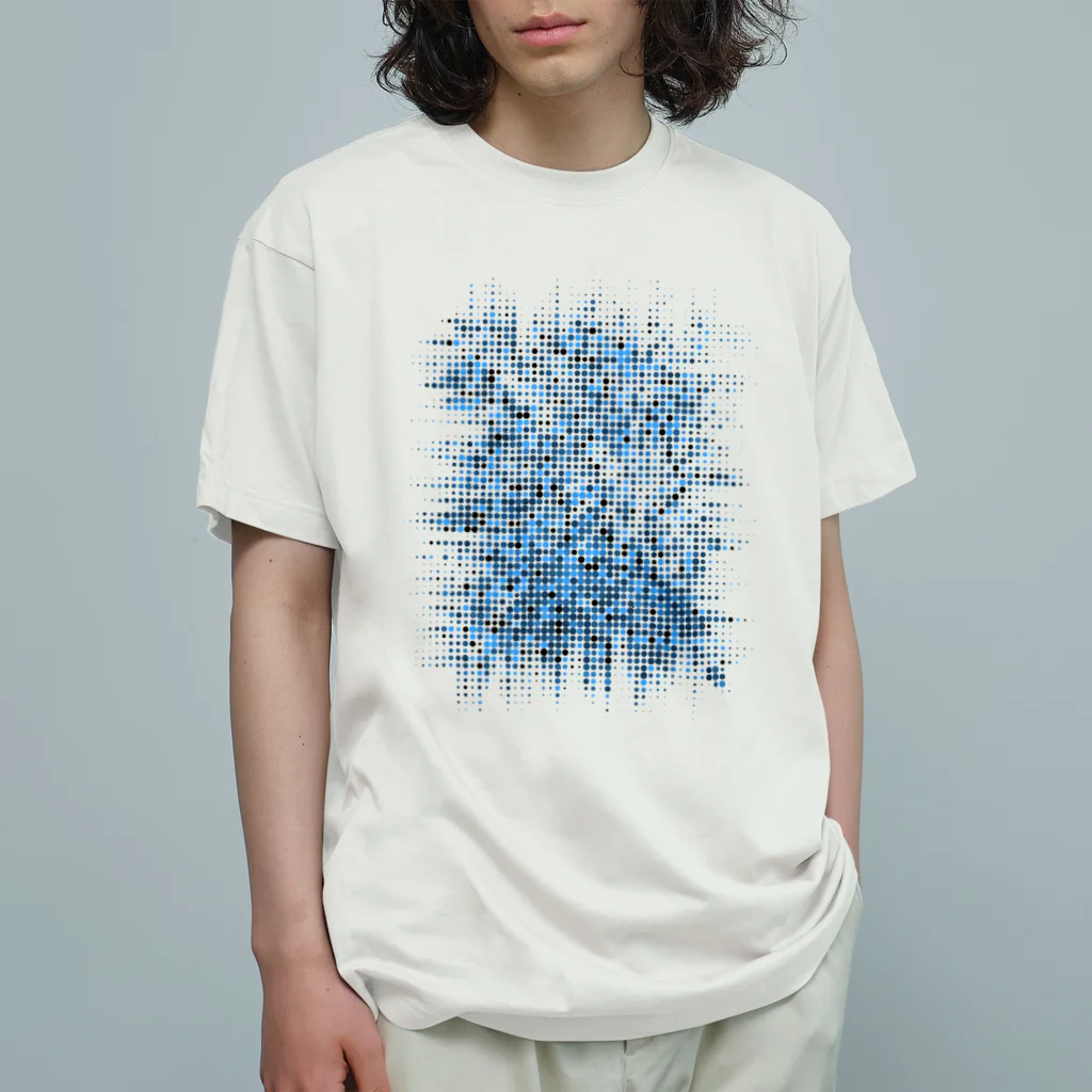 GALACTIC REBELの青い爆発 Organic Cotton T-Shirt