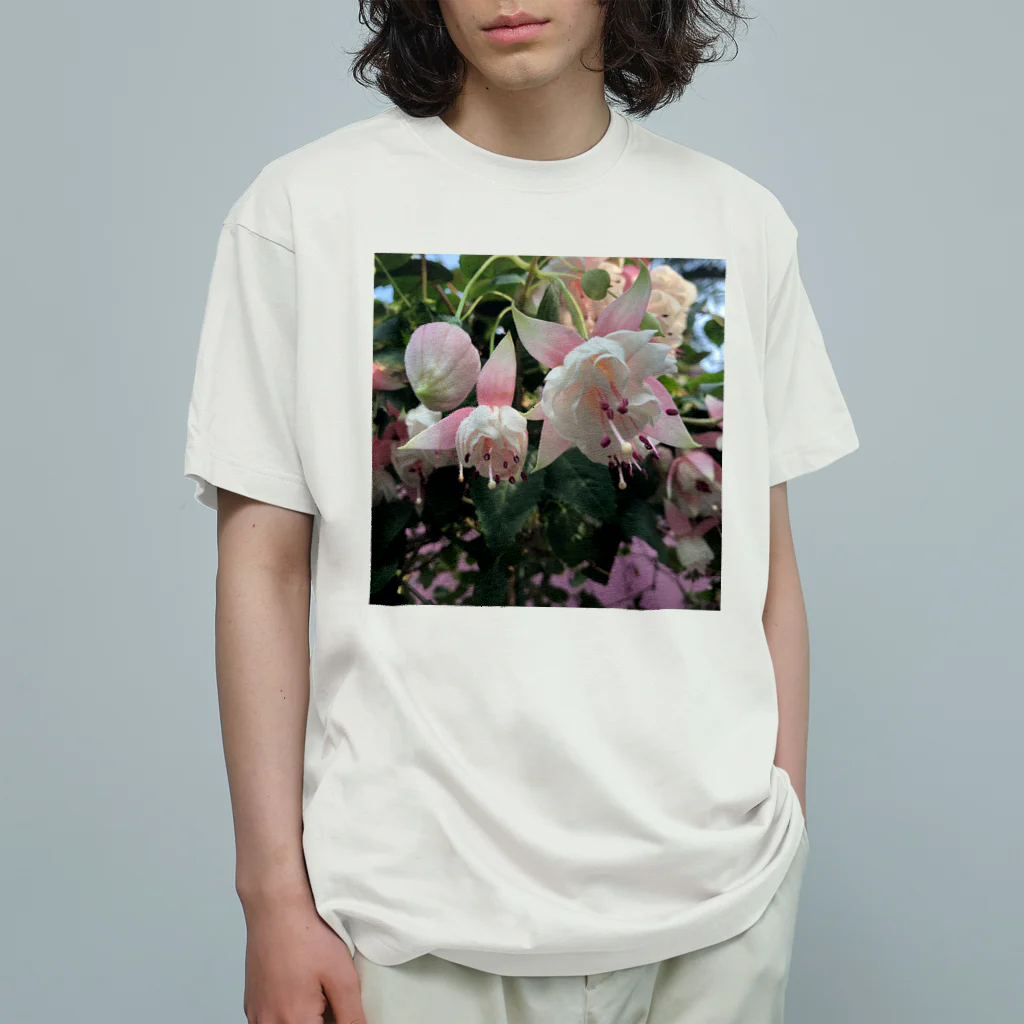 ズンドコベロンチョの花 Organic Cotton T-Shirt