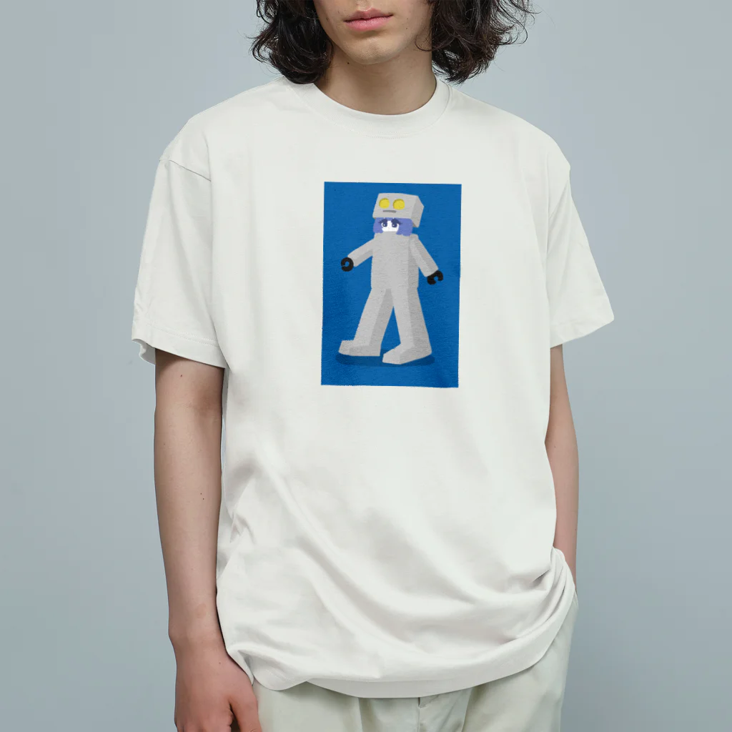 大名のロボット オーガニックコットンTシャツ