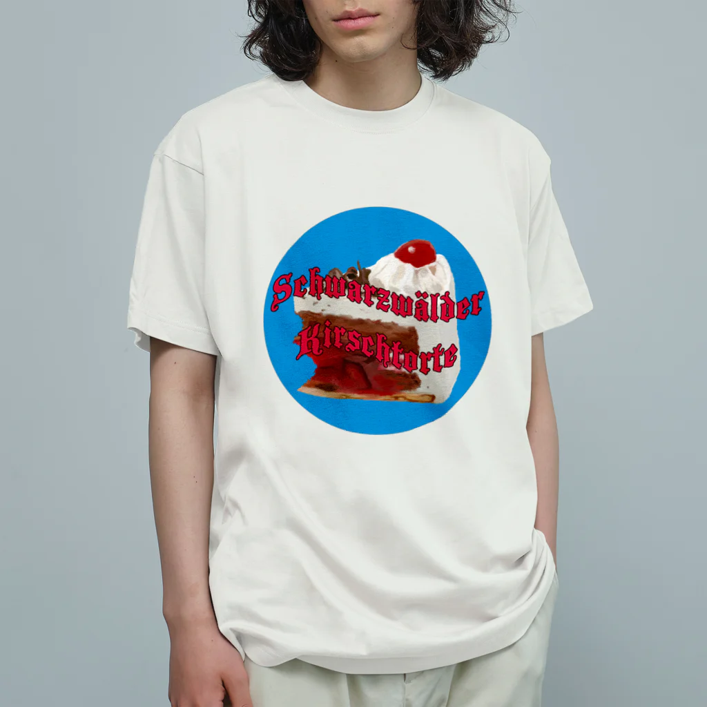 HIRAのキルシュトルテ🍒 オーガニックコットンTシャツ