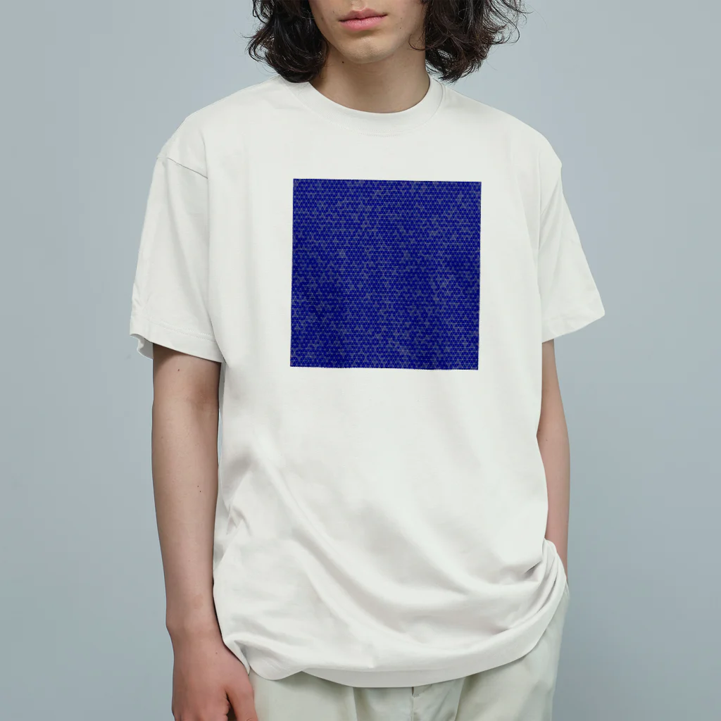 水彩屋のオーシャンブルー🌊 オーガニックコットンTシャツ