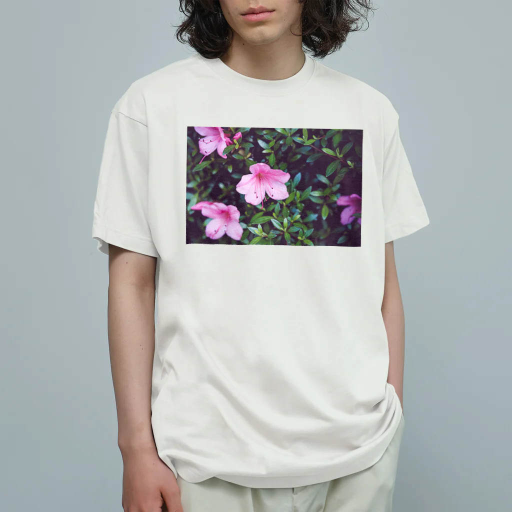 Leaves & Flowersのツツジ Organic Cotton T-Shirt