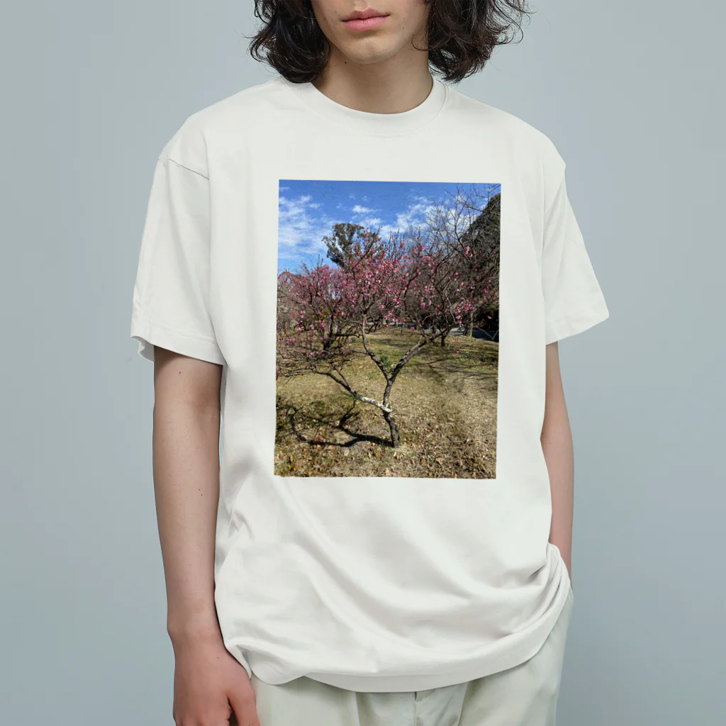 heart-Chanelの梅の花 オーガニックコットンTシャツ