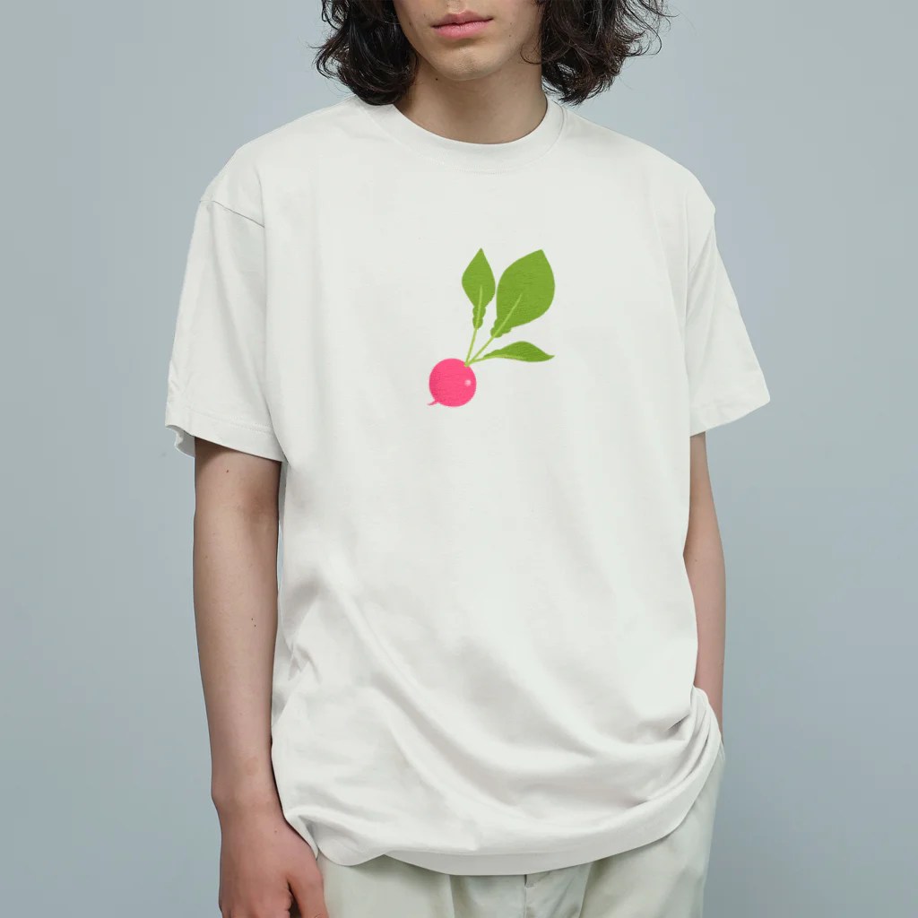 yurikamaruのラディッシュ Organic Cotton T-Shirt