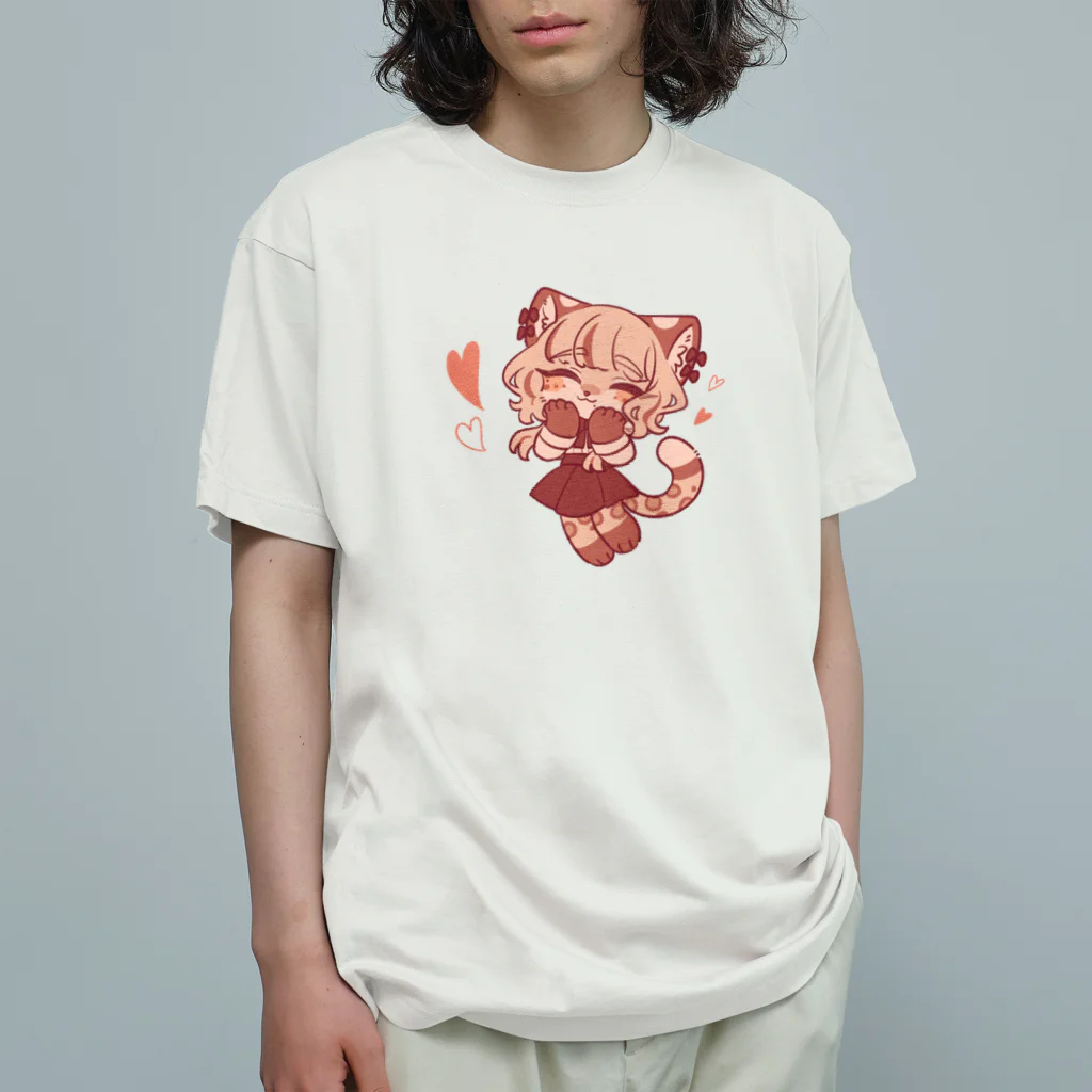 おいしいごはんのラブ♡なカベルネ Organic Cotton T-Shirt