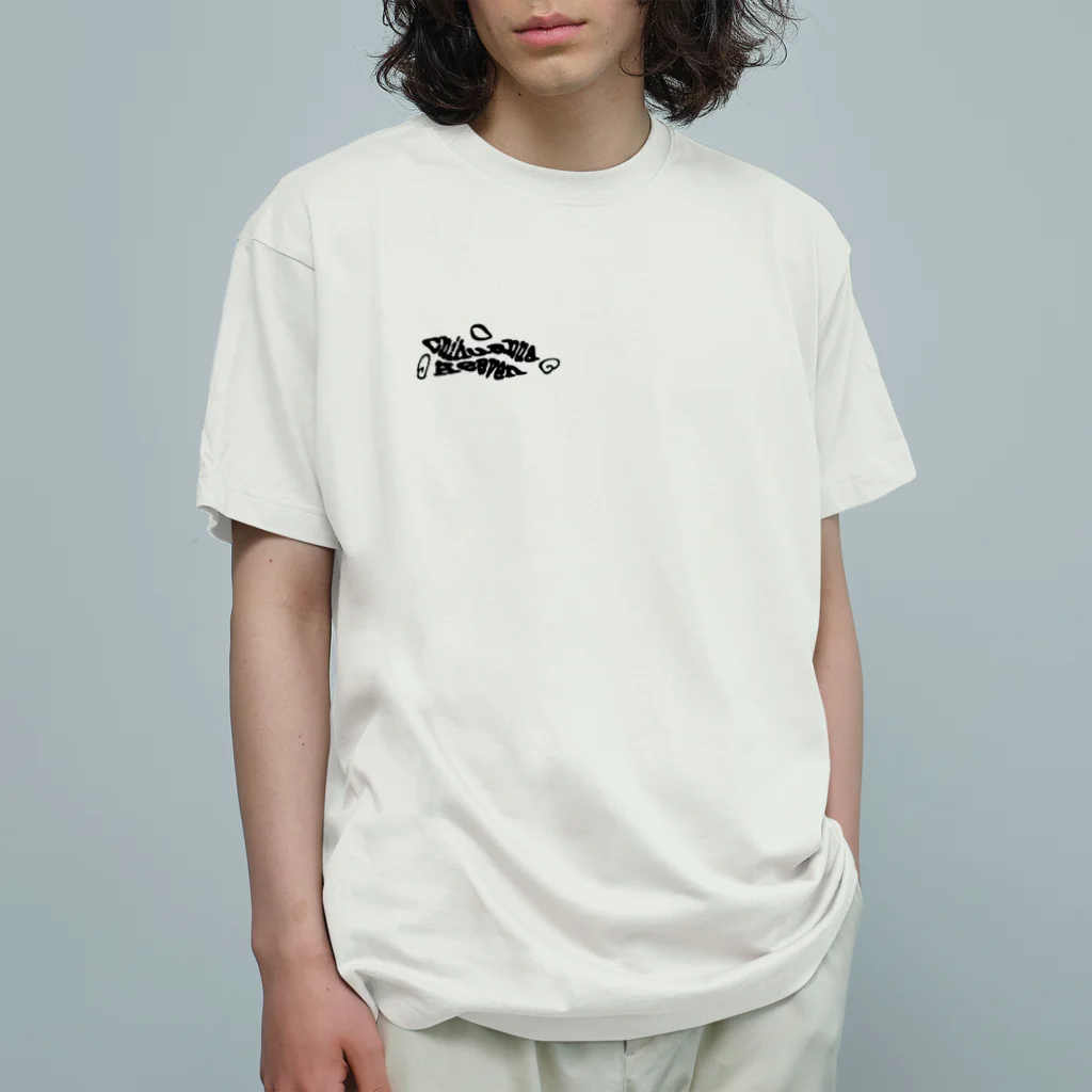 (◐ㅈ◐)のChihuahua Heaven うにょうにょBLACK Organic Cotton T-Shirt