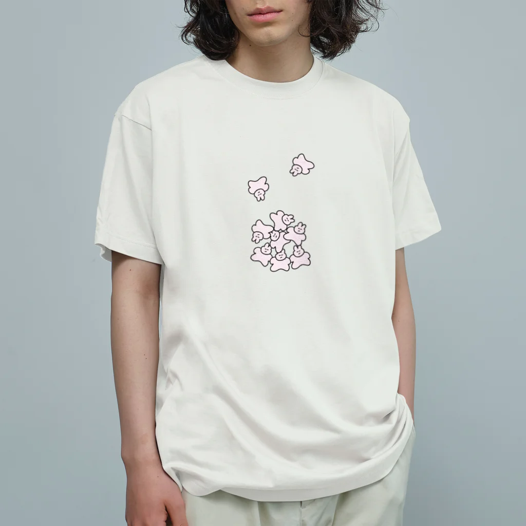 みそらのうさおち Organic Cotton T-Shirt