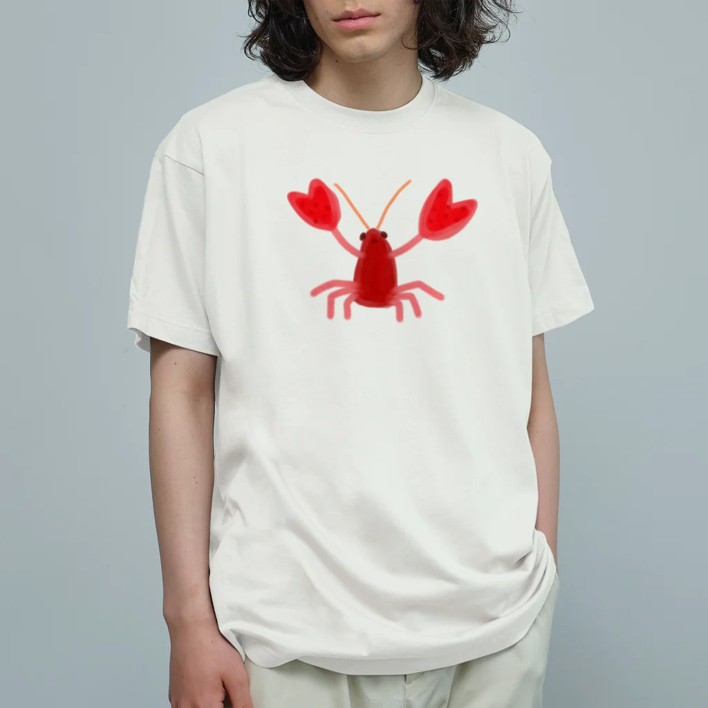 かぬぬの威嚇するザリガニ Organic Cotton T-Shirt