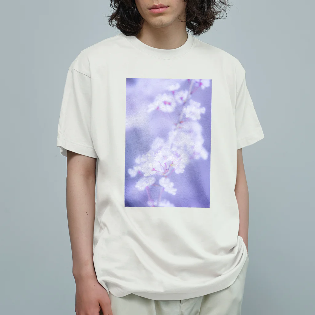 ラクトムーン（京ささら）の桜の写真 Organic Cotton T-Shirt
