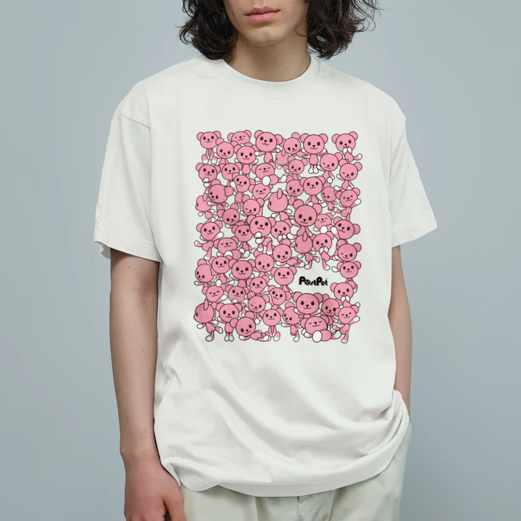 PostPet Official Shopのモモだらけ オーガニックコットンTシャツ