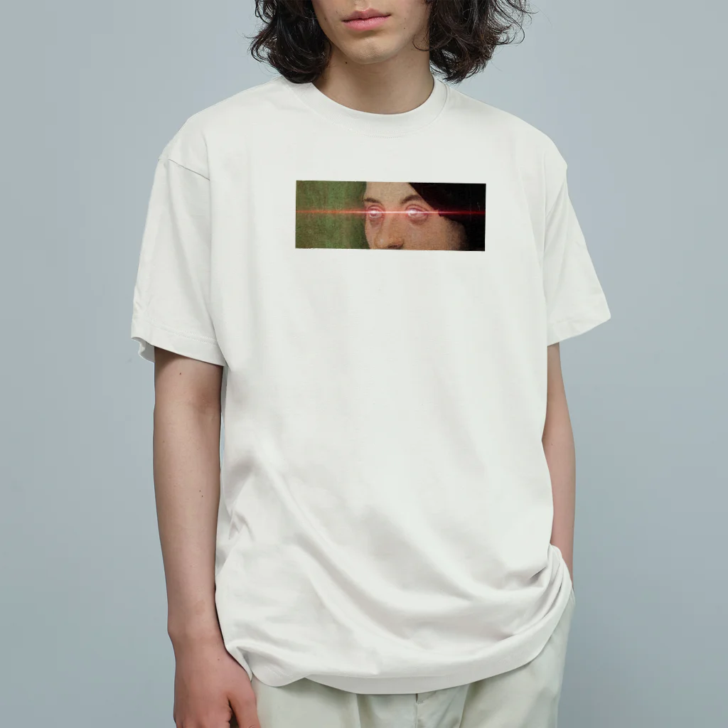 Marie Marie/マリー・メアリーの目からビーム Organic Cotton T-Shirt