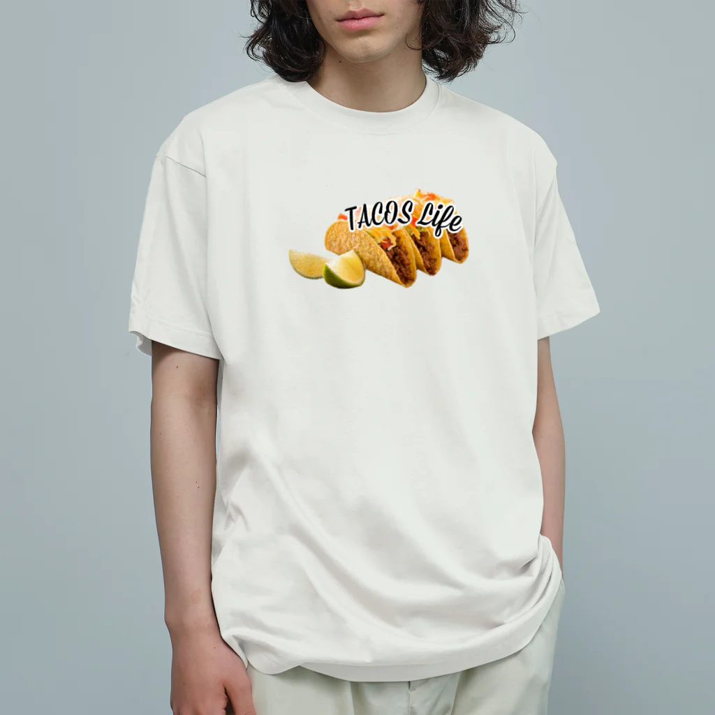 usもちーふのタコスライフ Organic Cotton T-Shirt