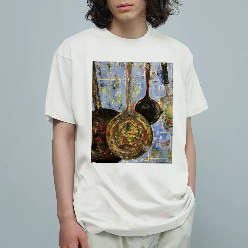 セカイワールドのフライパン Organic Cotton T-Shirt