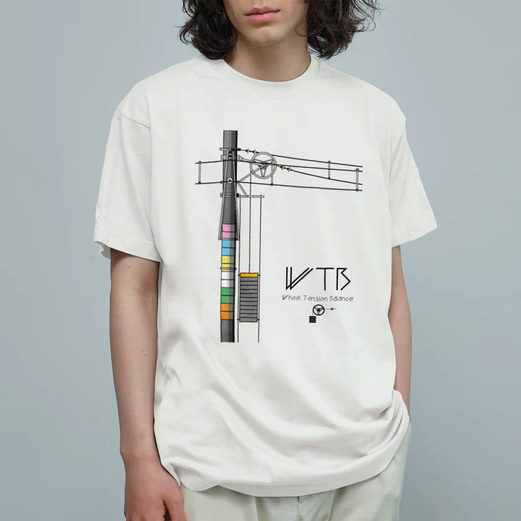 新商品PTオリジナルショップのWTBと電柱（高崎エリア） Organic Cotton T-Shirt