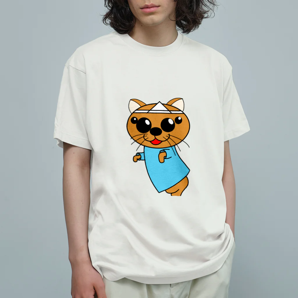 ぽけきゃんのスパイダー猫の幽霊 Organic Cotton T-Shirt