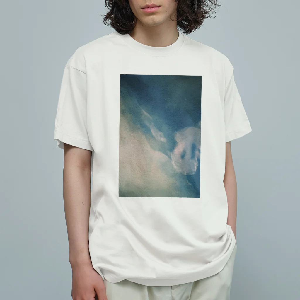 tkt126の青に。 オーガニックコットンTシャツ