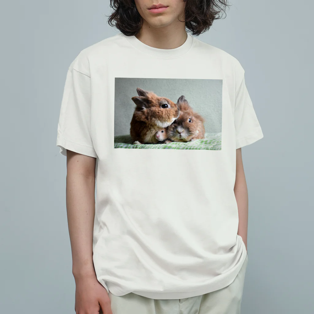 sanbiki4123  の隙間るいず オーガニックコットンTシャツ