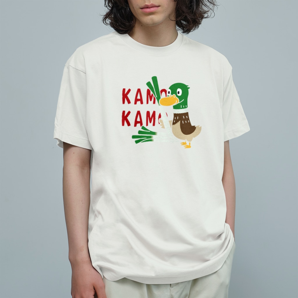 イラスト MONYAAT の鴨カモ カモかも C Organic Cotton T-Shirt