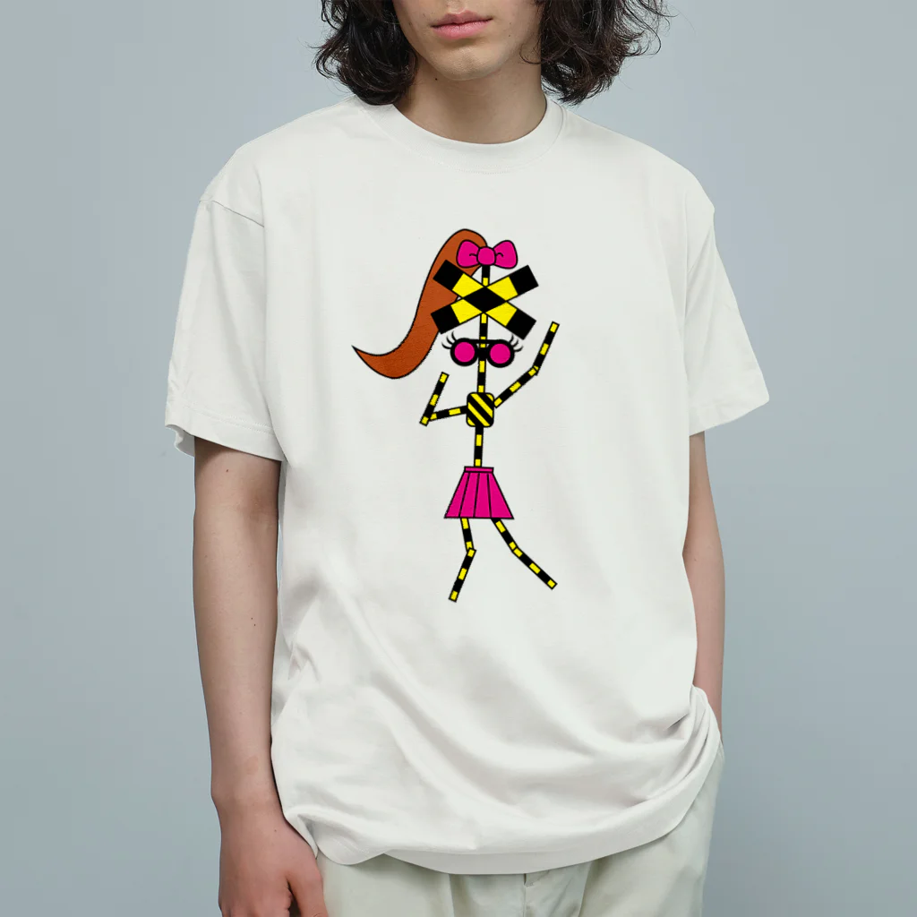 ゴロニャーのダサT屋さんのフミ子・スイーツ from ボールヘッズ Organic Cotton T-Shirt