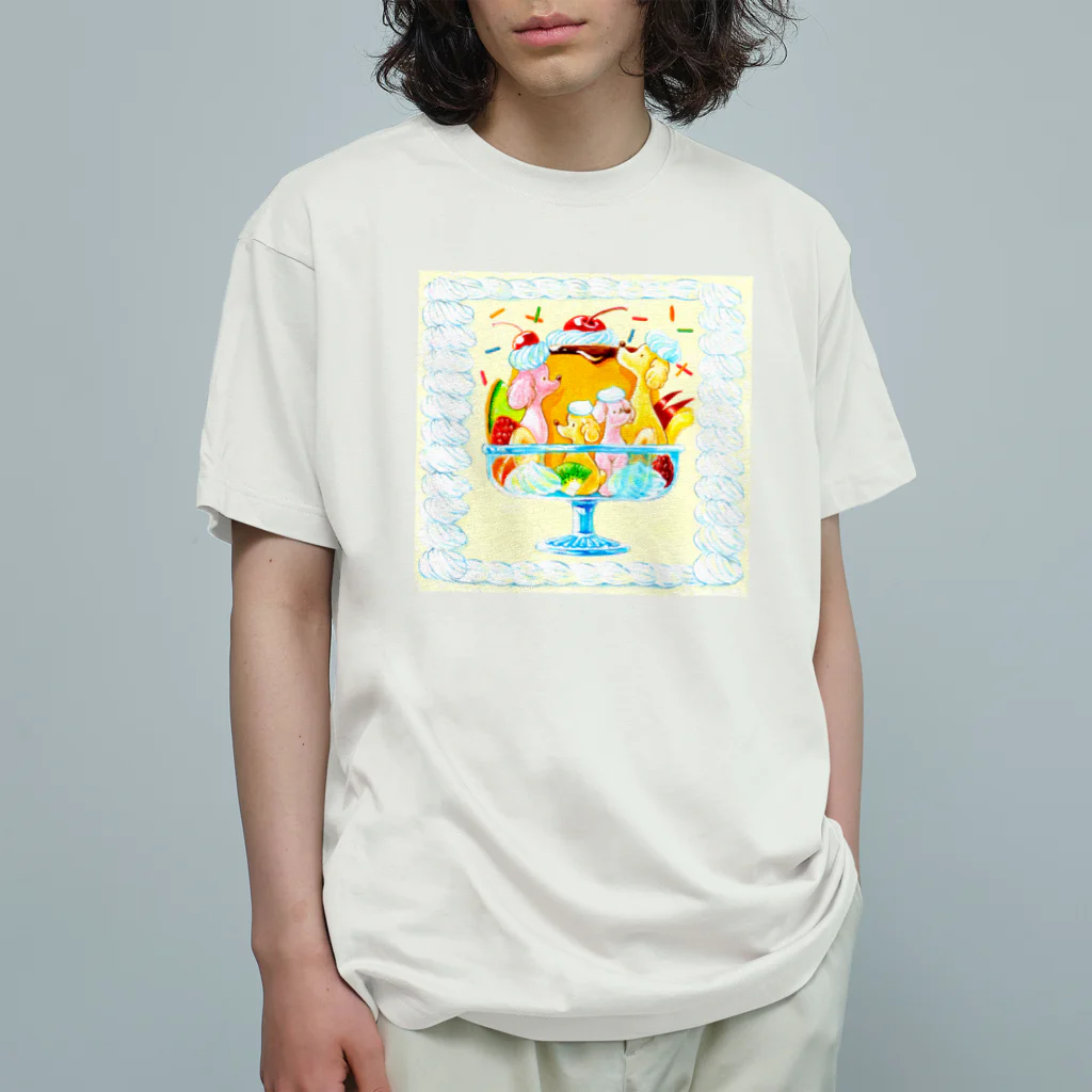 SATONOEのpoodle à la mode Organic Cotton T-Shirt