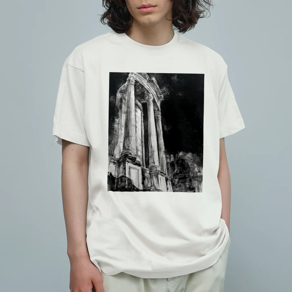 ギトチマンの建造物 オーガニックコットンTシャツ