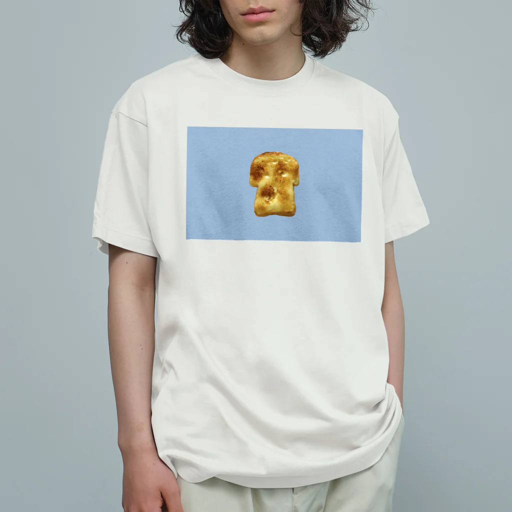 syokpanのカスタードクリームのトースト Organic Cotton T-Shirt