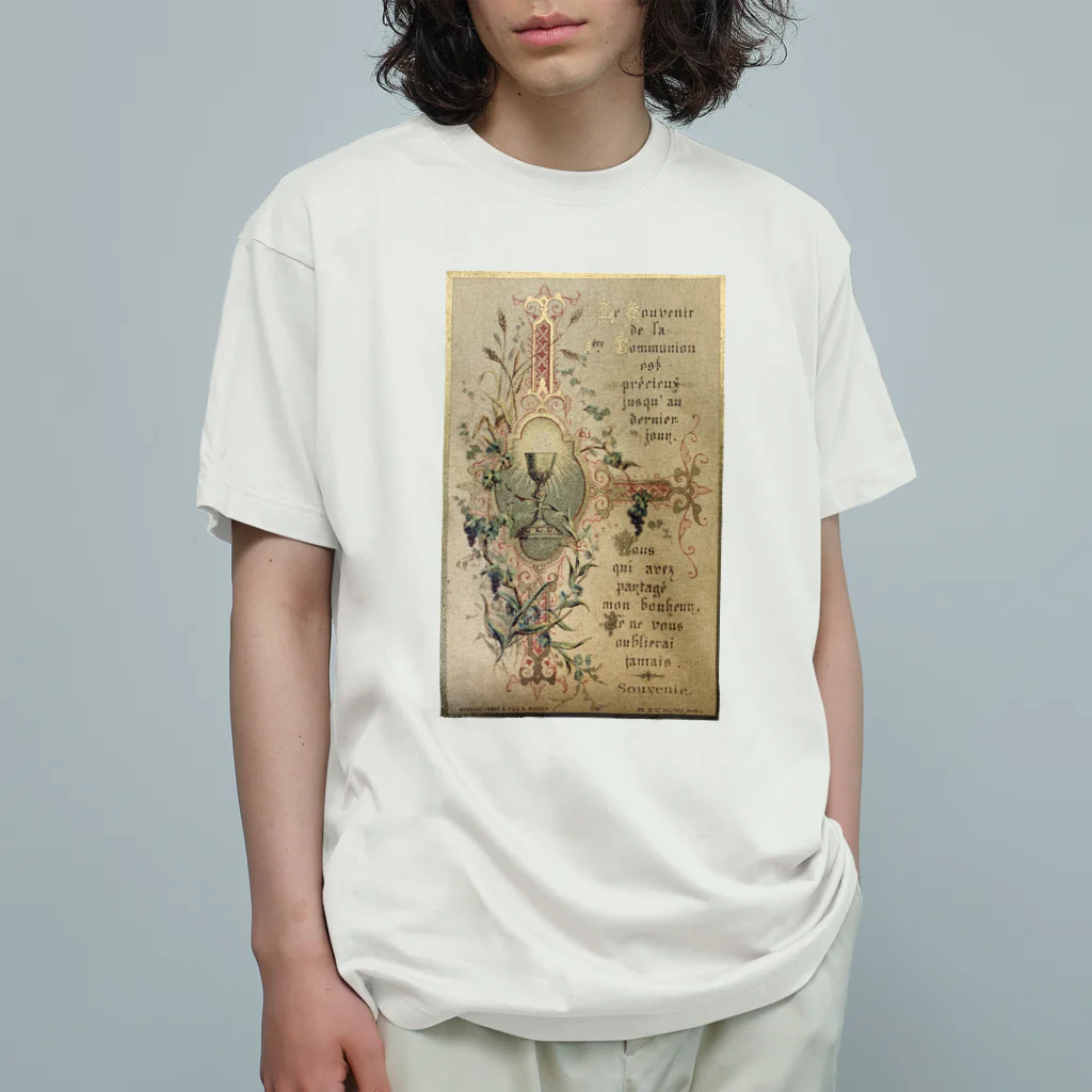 Precious meowのアンティーク01カラー オーガニックコットンTシャツ