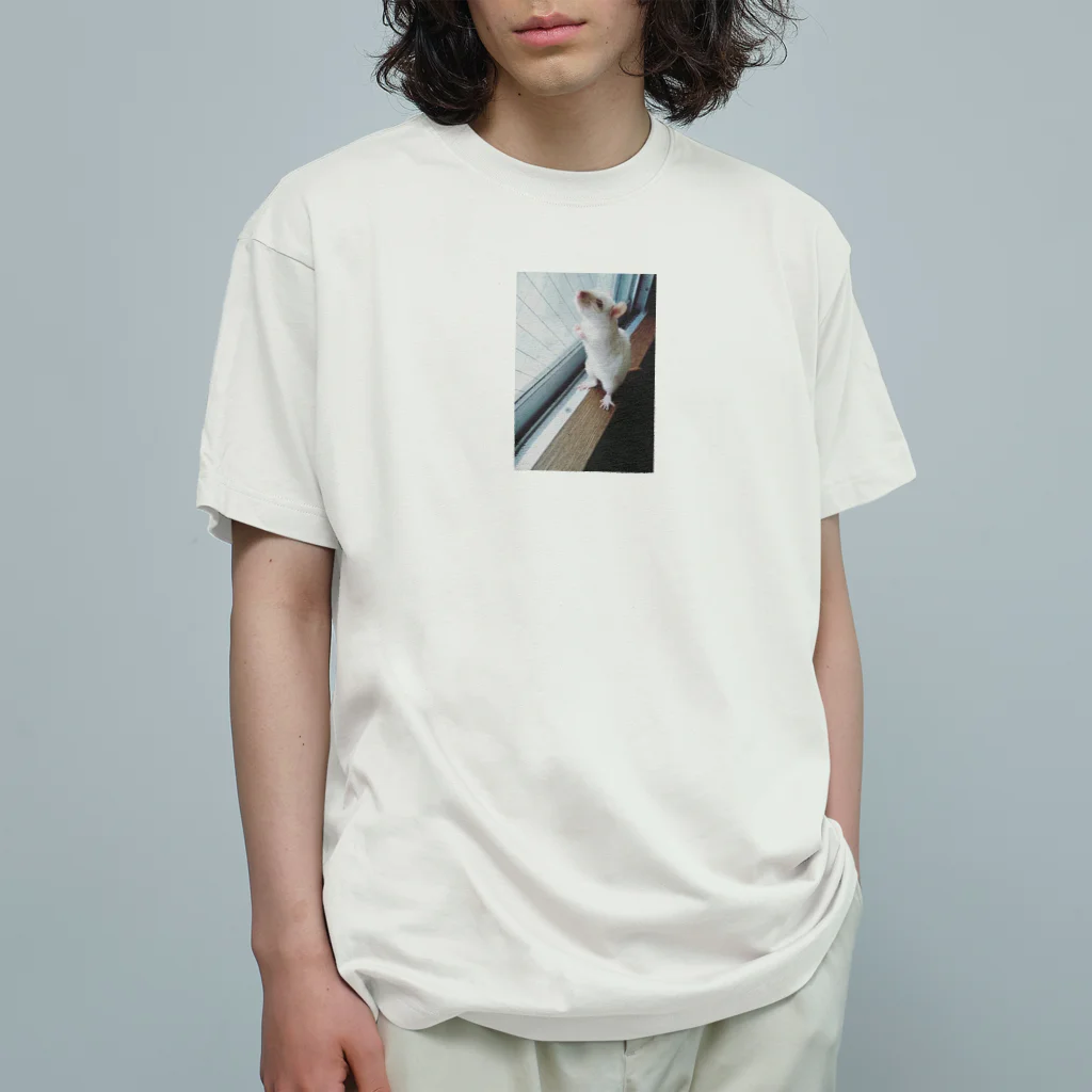 イギリスチョコスキーのファンシーラット(peaceful) Organic Cotton T-Shirt