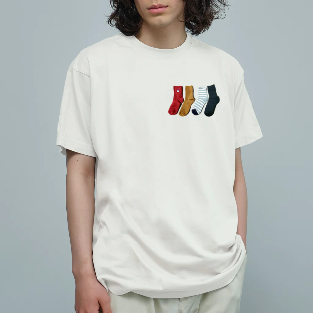 虎ゾーの履いてる靴下 Organic Cotton T-Shirt