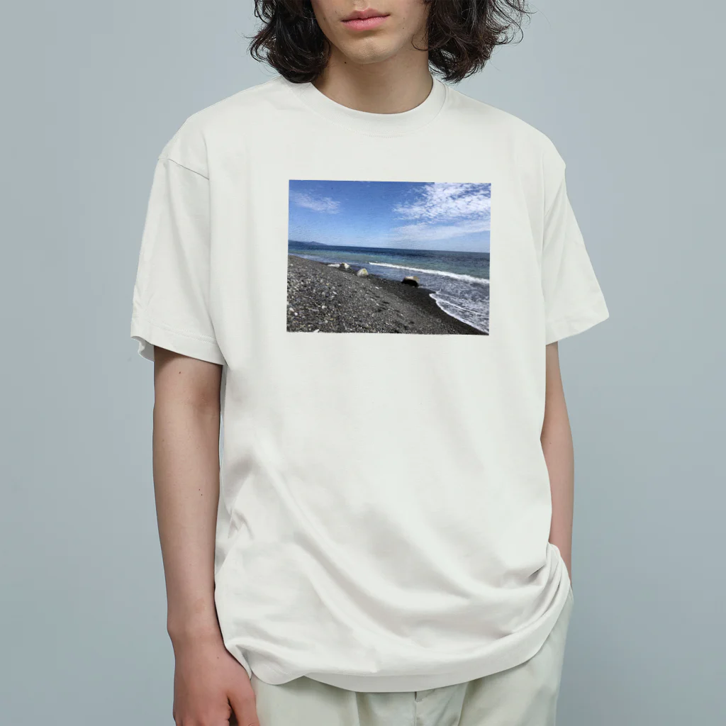 むすめや。の海の写真 オーガニックコットンTシャツ