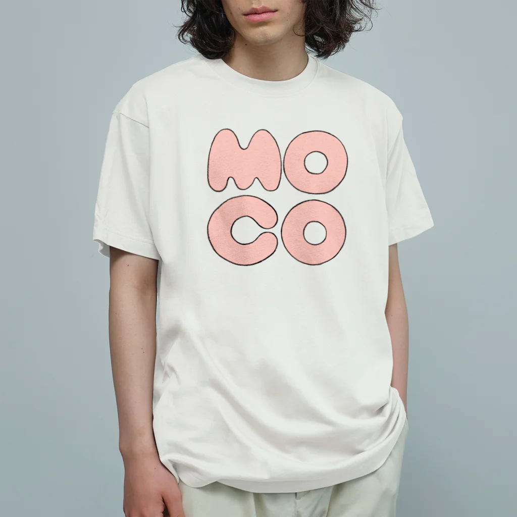 mocoのmocoT オーガニックコットンTシャツ