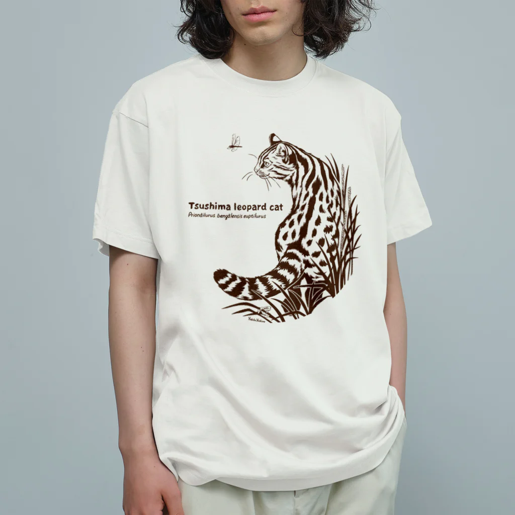 MUSEUM LAB SHOP MITの【前印刷】オーガニックコットンTシャツ＊ツシマヤマネコ オーガニックコットンTシャツ