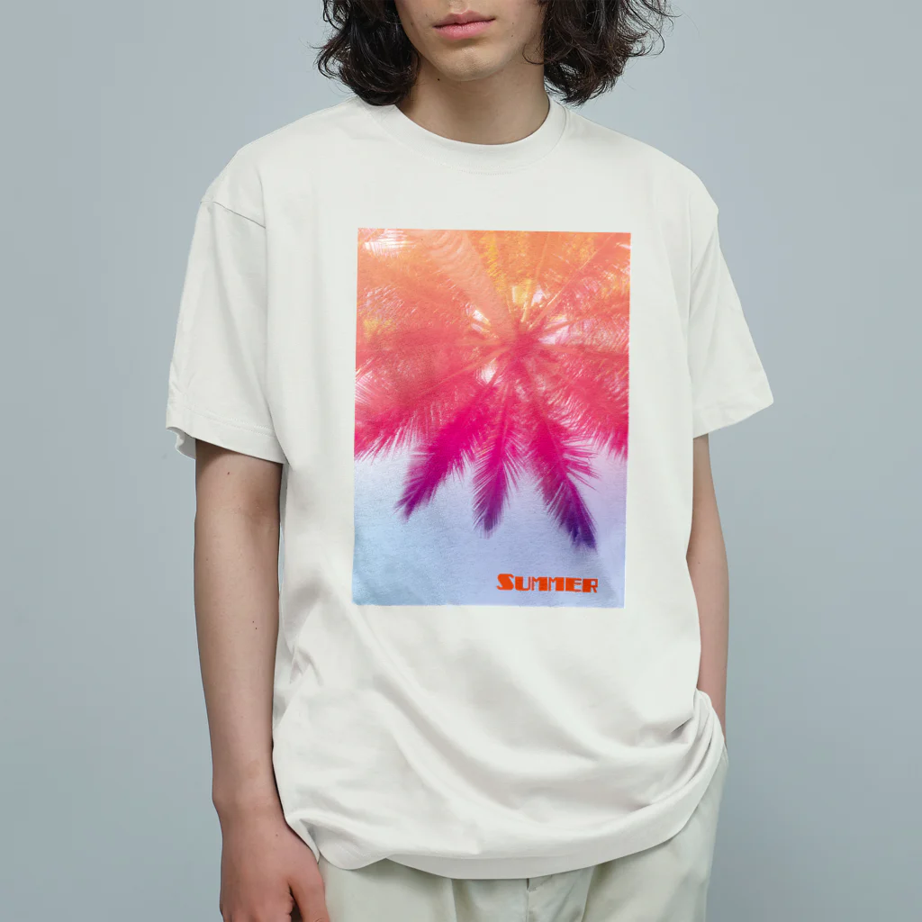 元気いっぱいのsummer. オーガニックコットンTシャツ