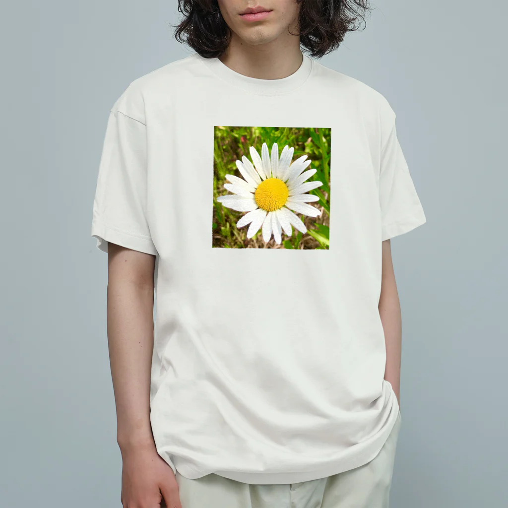 bluesky08の Flower of Faith Organic Cotton T-Shirt