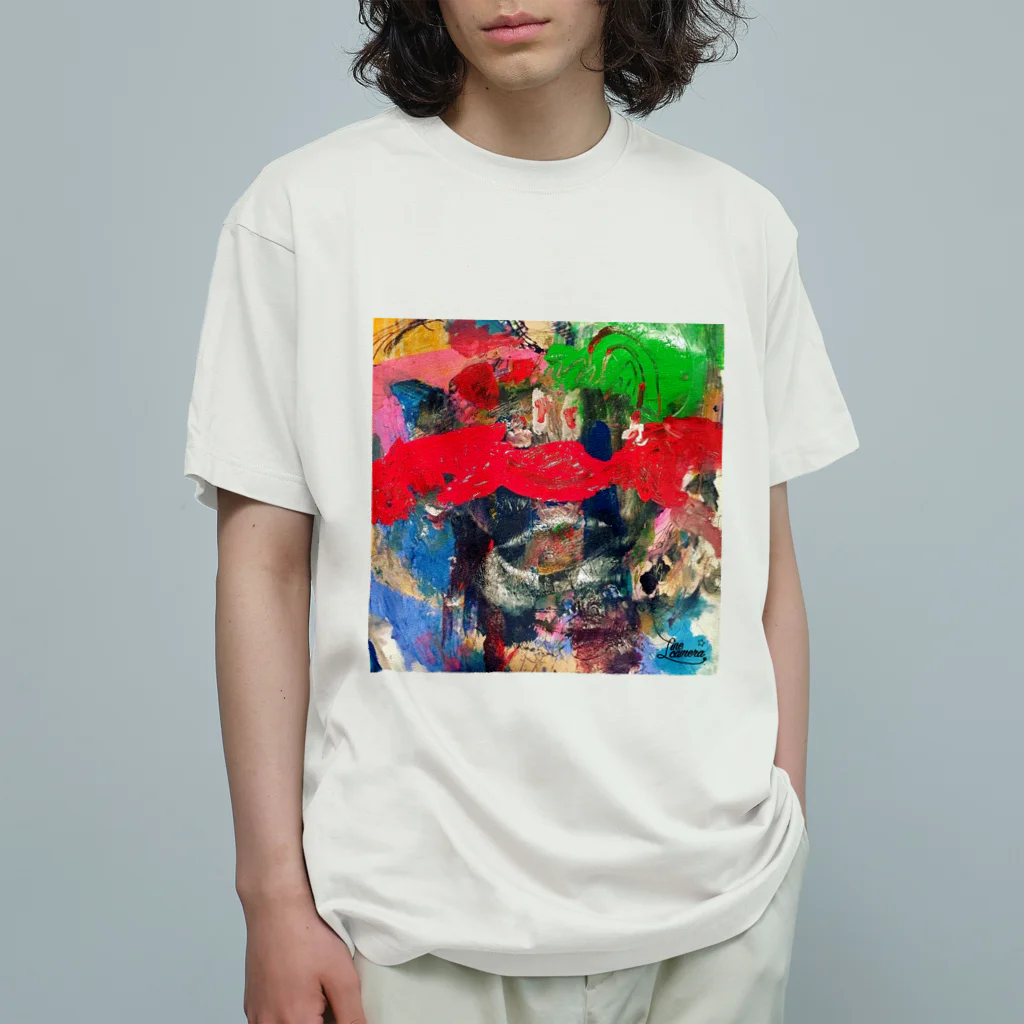 ○たこたこハウスのとぶカニ🦀くん オーガニックコットンTシャツ