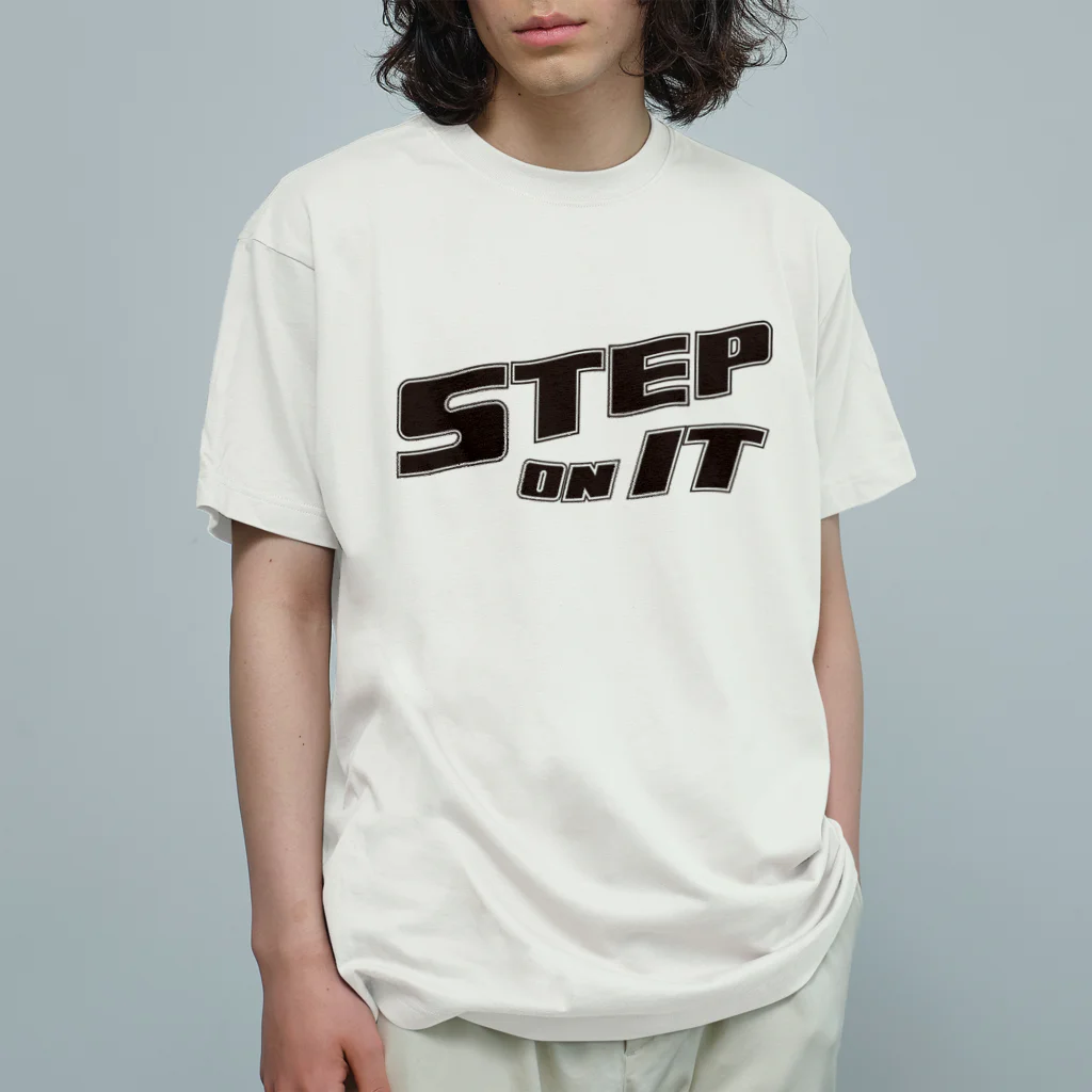 フォーヴァのSTEP ON IT オーガニックコットンTシャツ