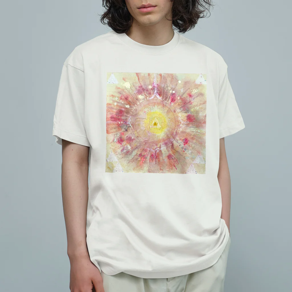 マリーのアトリエのラー　太陽神　作品No43 オーガニックコットンTシャツ