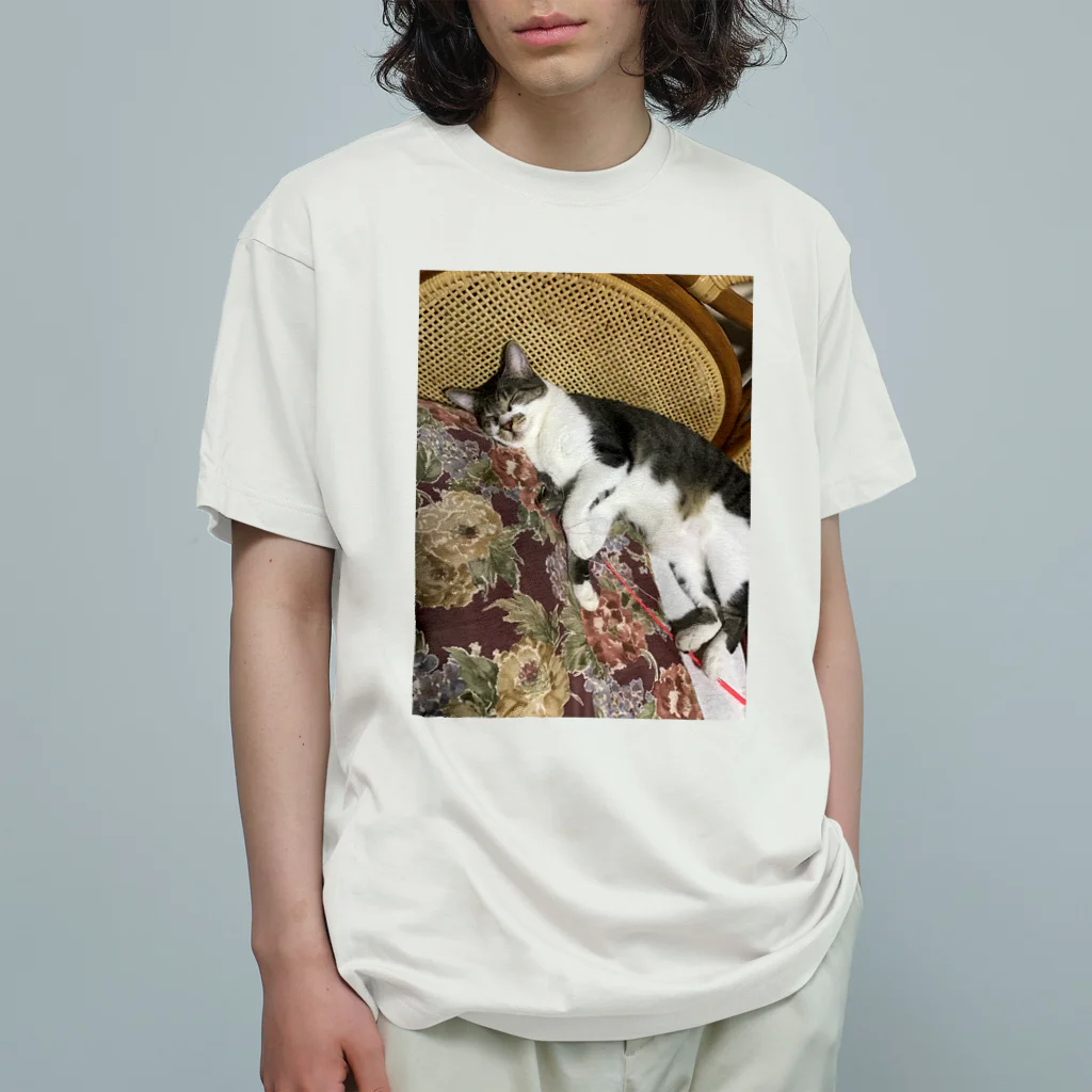 スズキねこ農園のねこ農園のねずみちゃん オーガニックコットンTシャツ