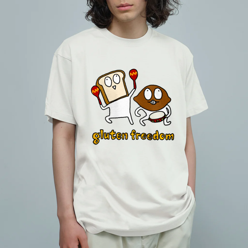 craft clipsのグルテンフリーダム オーガニックコットンTシャツ